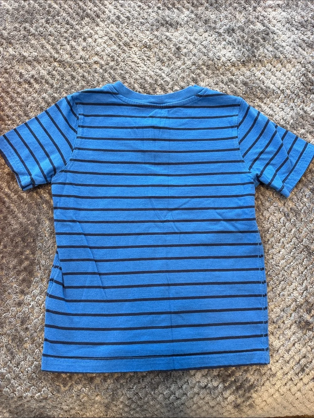 Carter's Orange and Blue Henley Tee Set